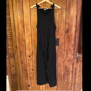 Black asymmetrical dress, like new